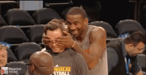 Surprising Steve Nash GIF