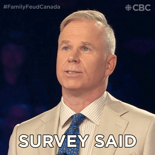 Survey Said American Man GIF