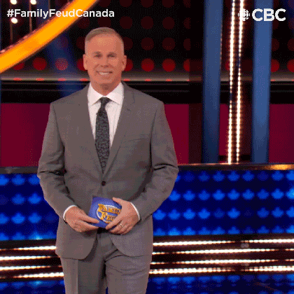 Survey Says Gerry Dee Couldn't Care Less GIF