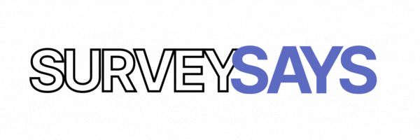 Survey Says Logo Sticker GIF