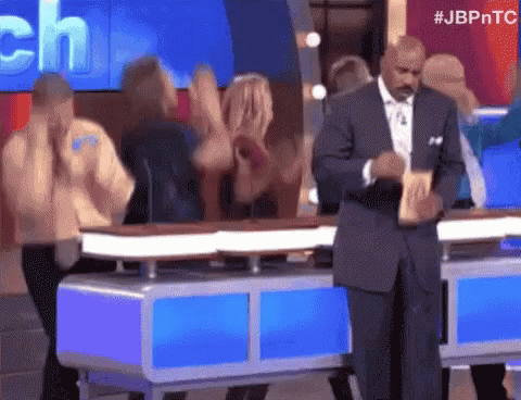 Survey Says Steve Harvey Good Answer GIF