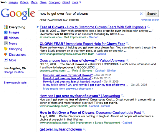 Surveys About Fear With Clown Surprise! GIF