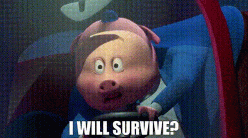 I Will Survive Master Runt Chicken Little GIF