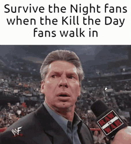 Survive the Night Fans vs Kill the Day Fans