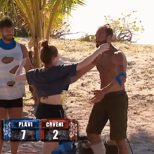Survivor Goran Nevena Hug GIF