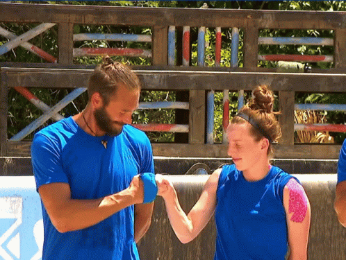 Survivor Goran Spaleta Fist Bomb GIF