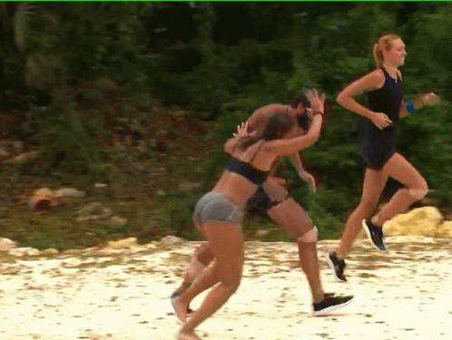 Survivor Players Running GIF
