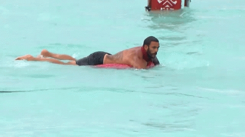 Survivor Stevan Stevanovic Floating GIF