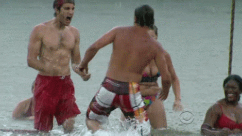 Survivor Team Celebrating GIF