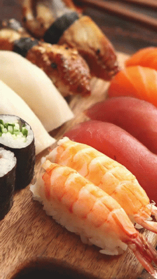 Sushi Cool Montage GIF