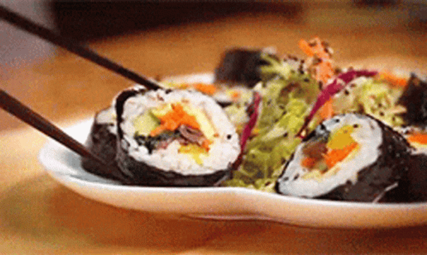 Sushi Got Lifted GIF