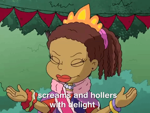 Susie Carmichael Animation Hollering With Delight GIF