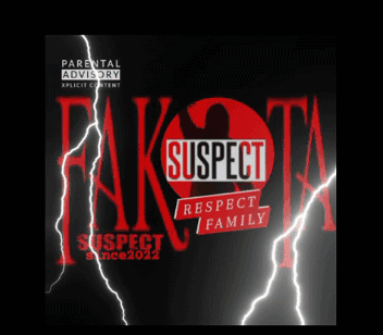 Suspect Respect Family Poster With Lightning Strikes