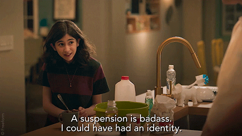 Suspension Identity Genevieve GIF
