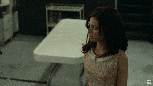 Suspicious India Eisley Getting Hit GIF