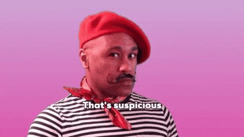 Suspicious Shady Eye GIF