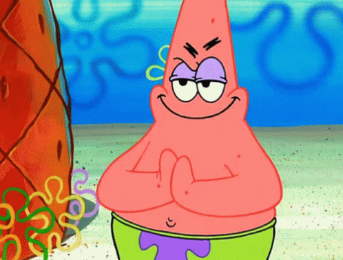 Suspicious Suspense Patrick Starfish Hands GIF