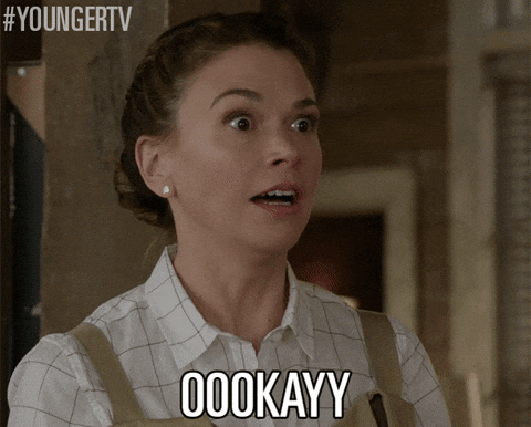 Sutton Foster Umm Ok So You're Here GIF