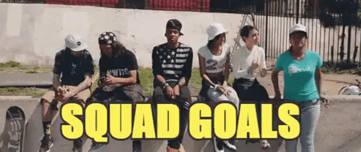 Swag Squad Goals GIF
