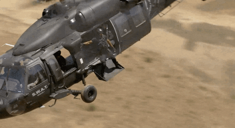 Swat Helicopter Operations GIF