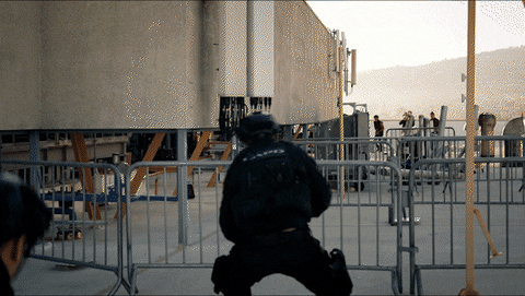 Swat In Flames GIF