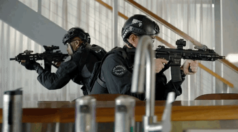 Swat Rescue Shemar Moore GIF