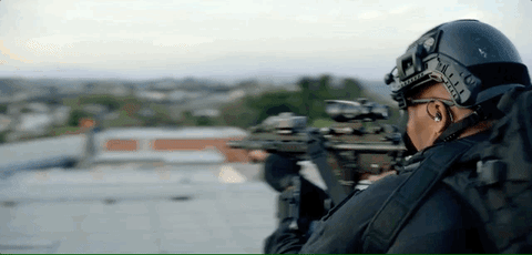Swat Shemar Moore Rescue Operation GIF