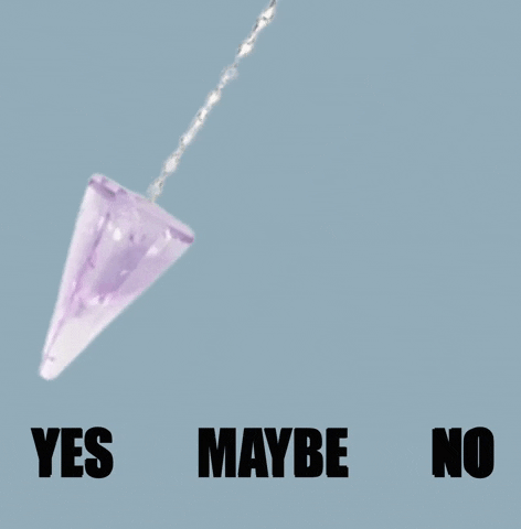 Swaying Crystal Pendulum GIF