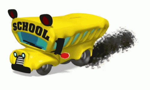 Swaying School Short Bus GIF