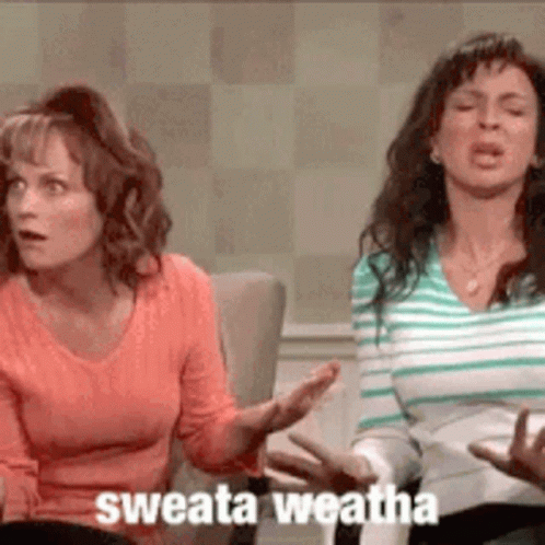 Sweater Weather Women Agrees GIF
