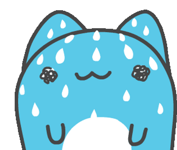Sweating Bugcat Capoo sticker GIF