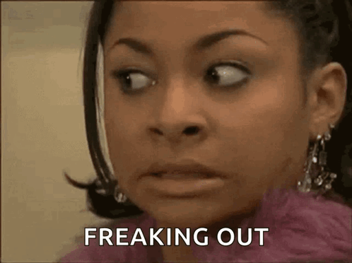 Sweating Freaking Out Meme GIF