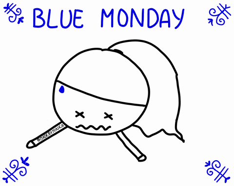 Sweating Monday Blues GIF