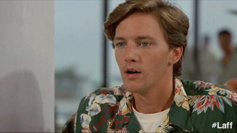 Sweating Stress Weekend At Bernies GIF