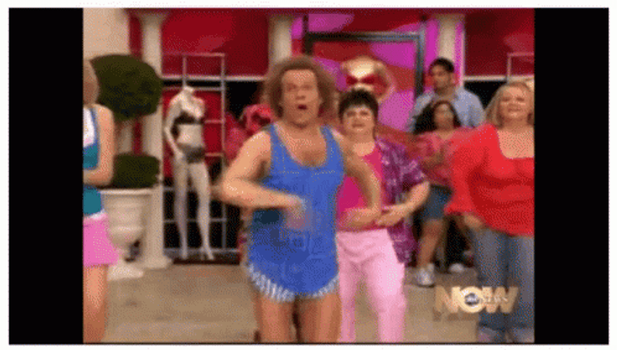 Sweating To The Oldies Richard Simmons GIF