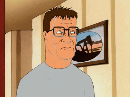Sweaty Hank Hill King Of The Hill GIF