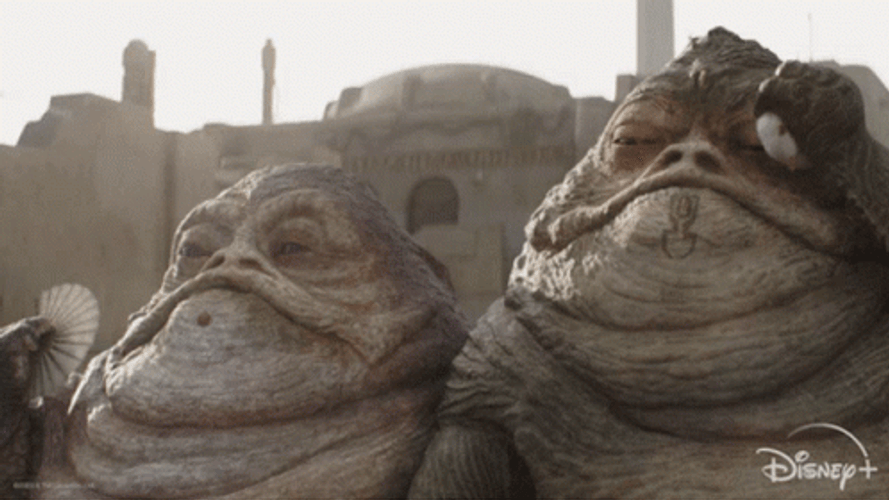 Sweaty Jabba The Hut  GIF
