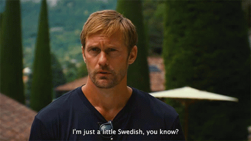 Sweden Alexander Skarsgard GIF