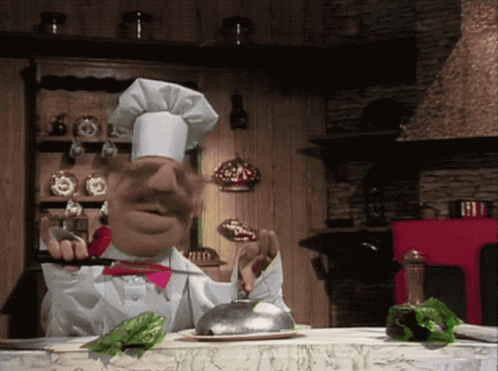 Swedish Chef And Kermit The Frog GIF