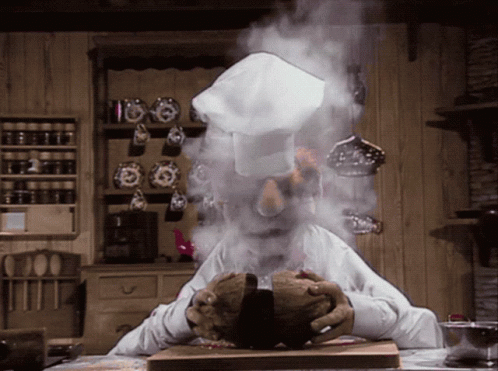 Swedish Chef Bomb Explode GIF