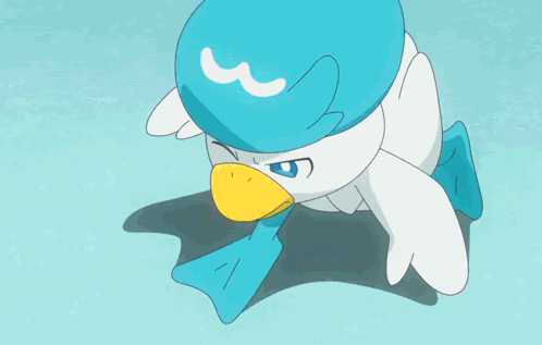 Sweep The Leg Pokemon Quaxly And Bellibolt GIF