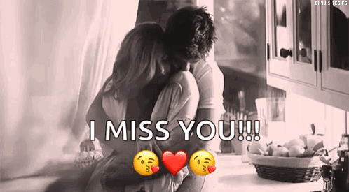 Sweet And Romantic Moment I Miss You GIF