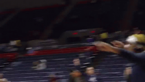 Sweet Caroline In A Court Gym GIF