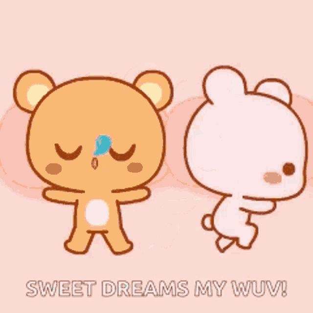 Sweet Dreams Cute Bears GIF