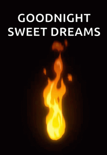 Sweet Dreams Fire Light GIF