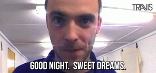Sweet Dreams Fran Healy GIF
