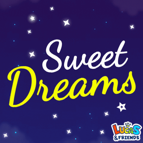 Sweet Dreams Lucas & Friends Poster GIF