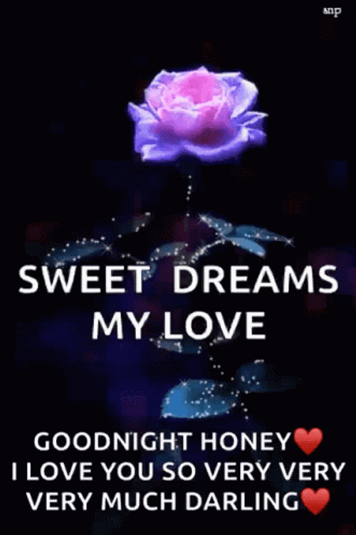 Sweet Dreams My Love Goodnight Honey GIF