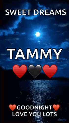 Sweet Dreams Tammy Goodnight Love You Lots GIF
