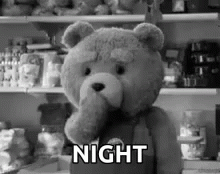 Sweet Dreams Ted Bear GIF